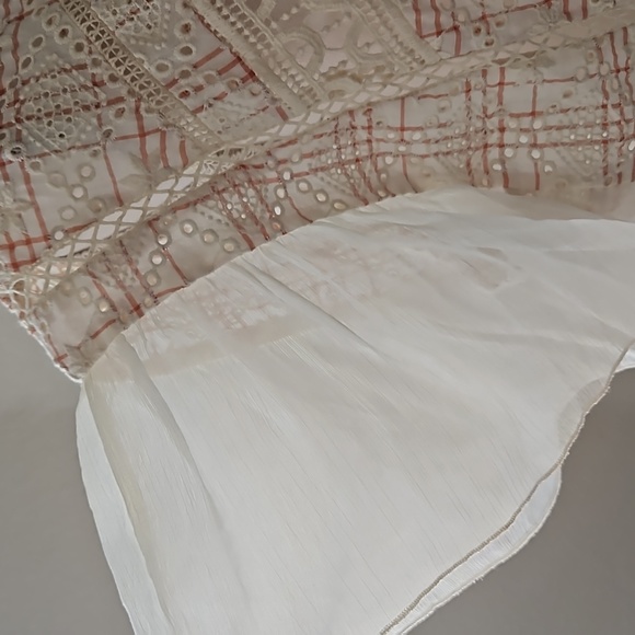 NWT Anthropologie Akemi + Kin Lindy Embroidered Blouse - Picture 5 of 11